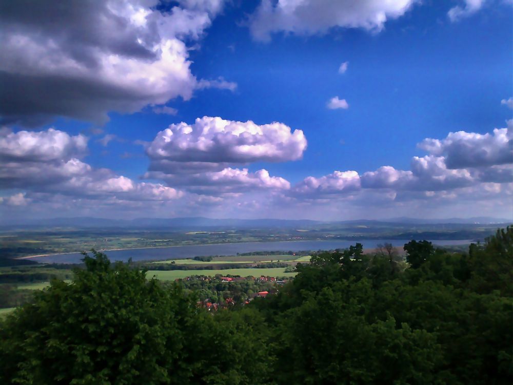 Blick auf den Bertzdorfer See (Görlitz)