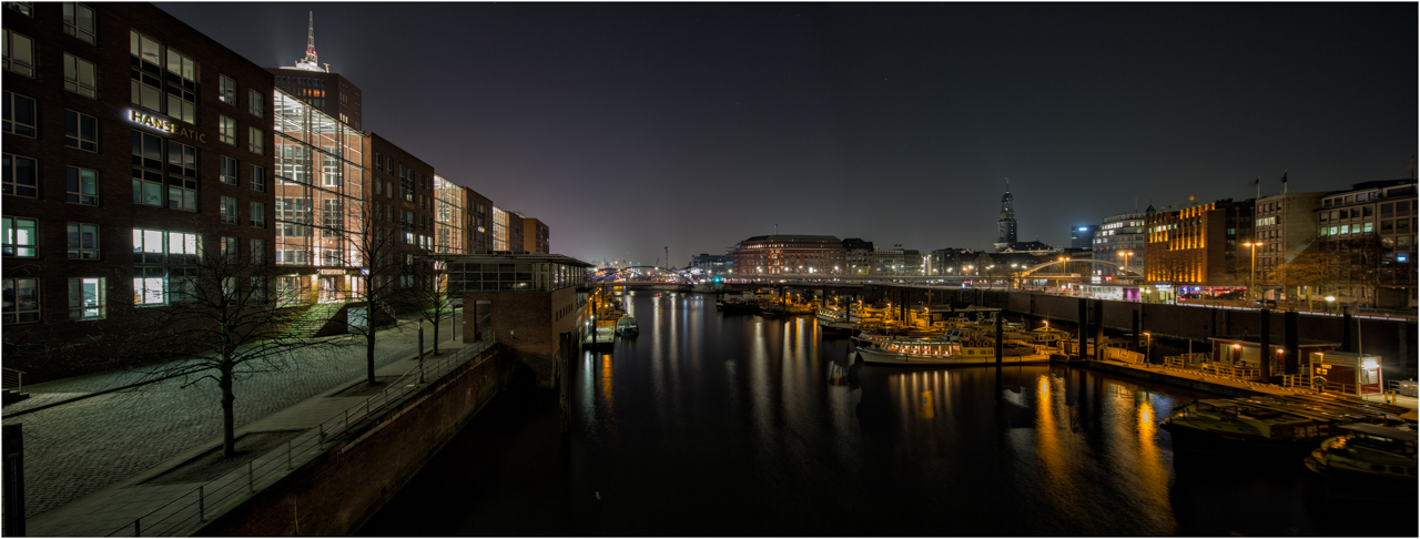 Blick auf den Binnenhafen