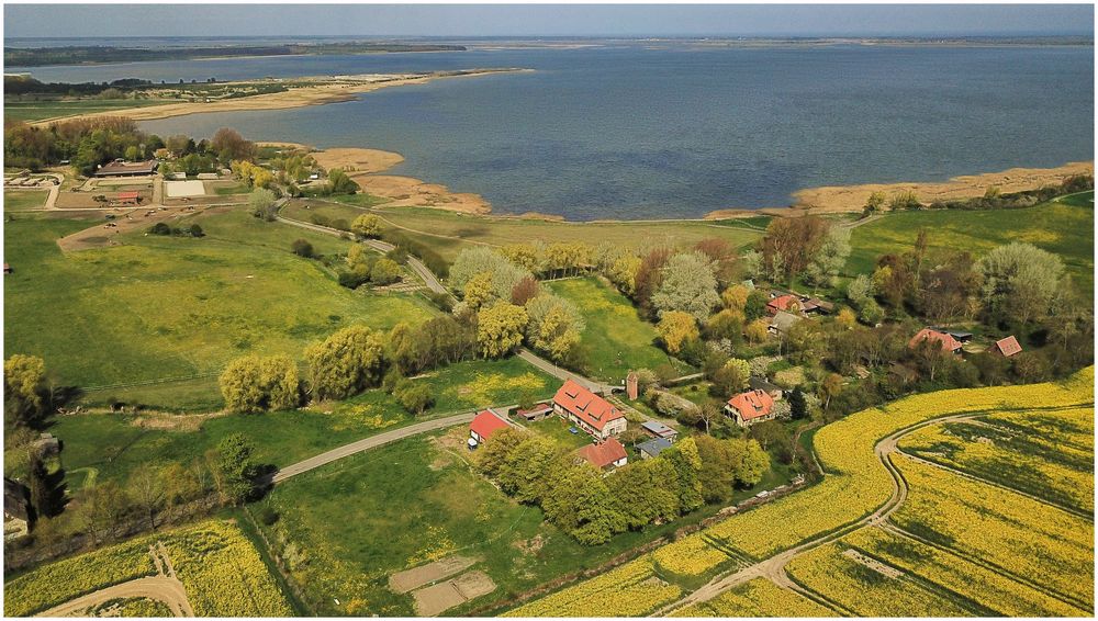 Blick auf den Bodden