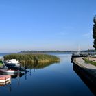 Blick auf den Bodden in Ribnitz - Damgarten