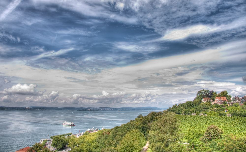 Blick auf den Bodensee by Ralf Wald 