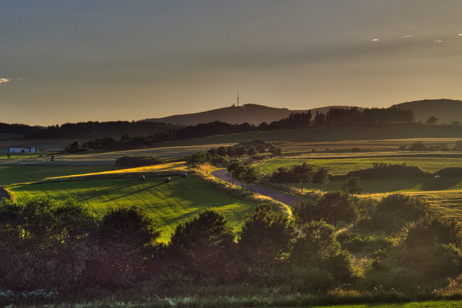 Blick auf den Bollerberg