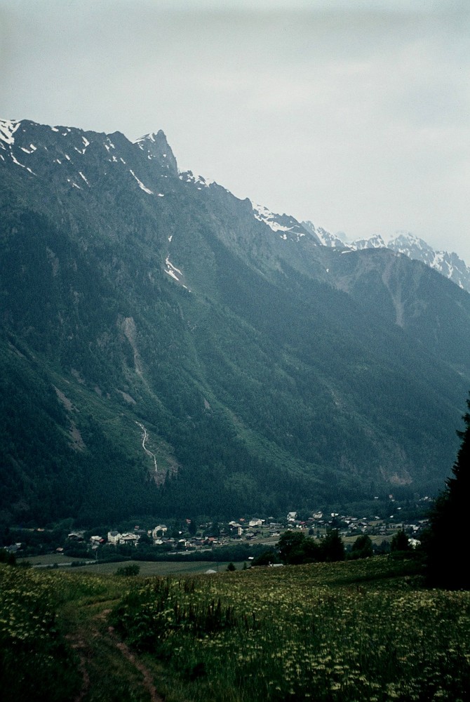 Blick auf den Brévent