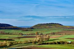 Blick auf den Bullenheimer Berg