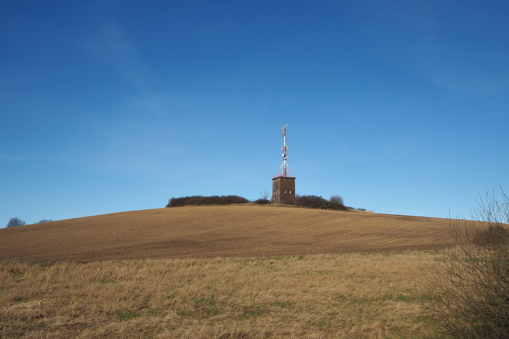 Blick auf den Butterberg von Alt Poorstorf