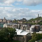 Blick auf den Calton Hill in Edinburgh