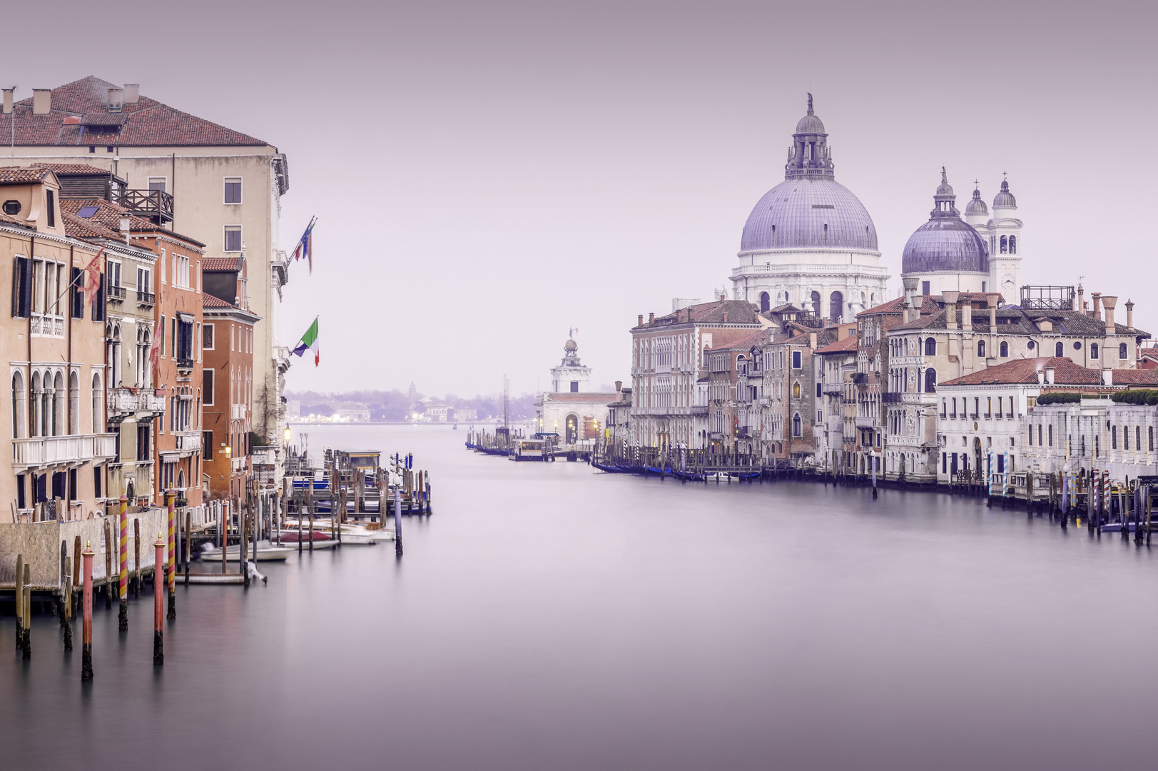 Blick auf den Canal Grande und Santa Maria della Salute