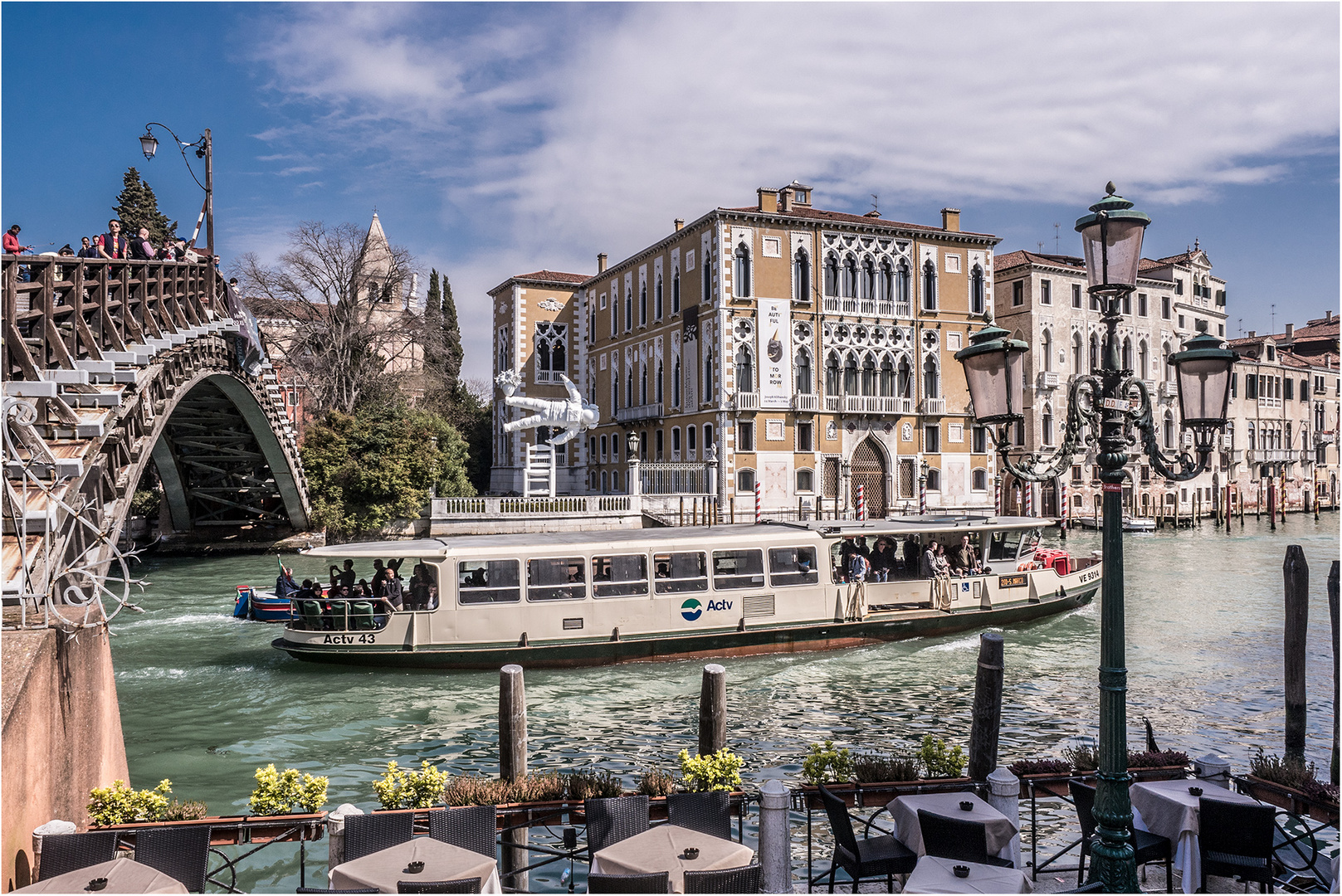 Blick auf den Canal Grande, Venedig