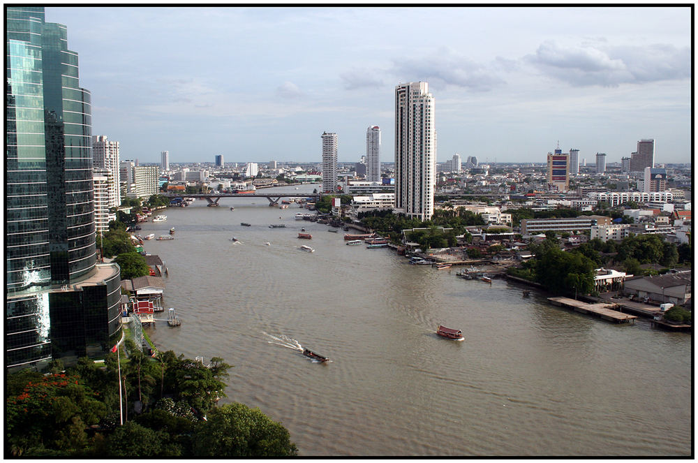 Blick auf den Chao Phraya