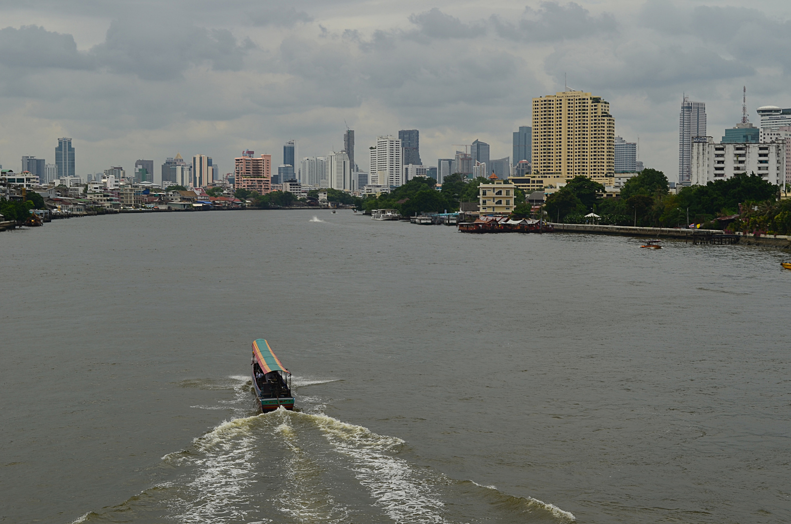 Blick auf den Chao Phraya