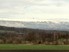 Blick auf den Chasseral