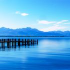 Blick auf den Chiemsee