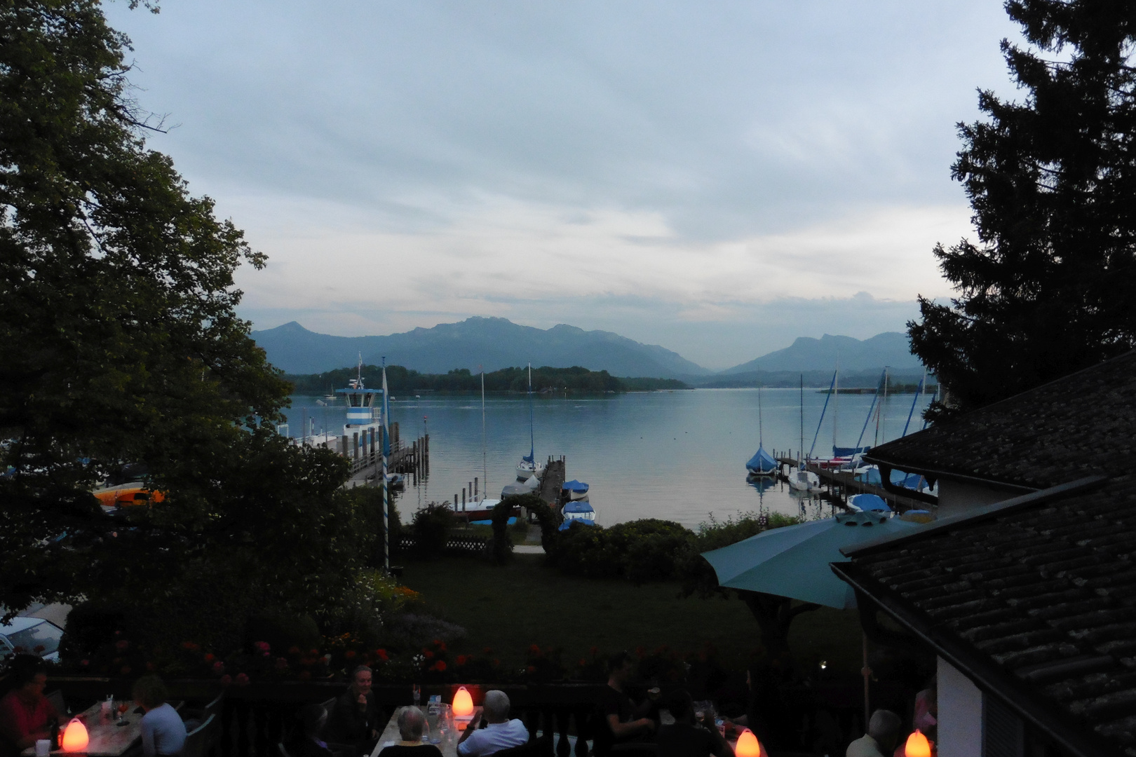 Blick auf den Chiemsee