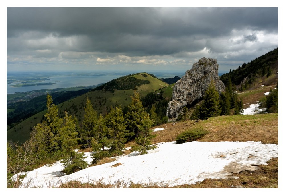 Blick auf den Chiemsee..