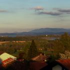 Blick auf den Chiemsee in der Abendstimmung