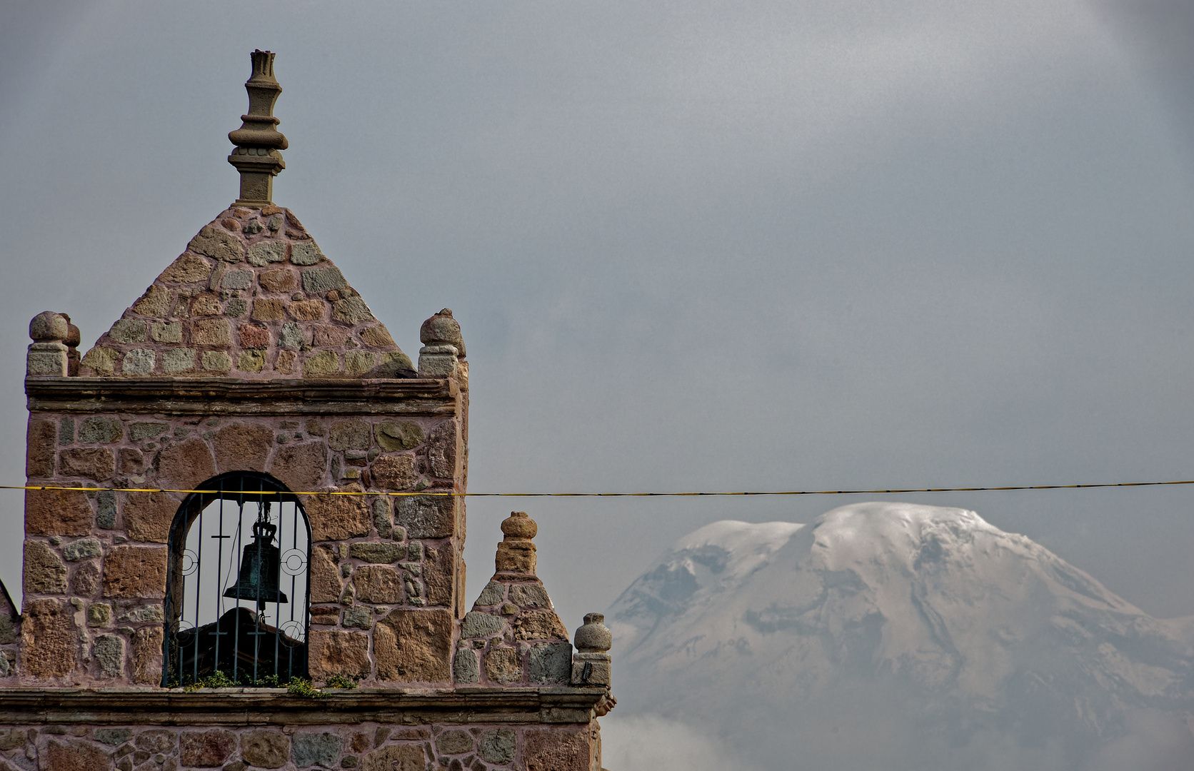 Blick auf den Chimborazo