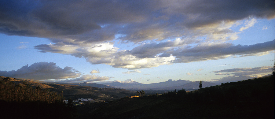 Blick auf den Cotopaxi (Ecuador)