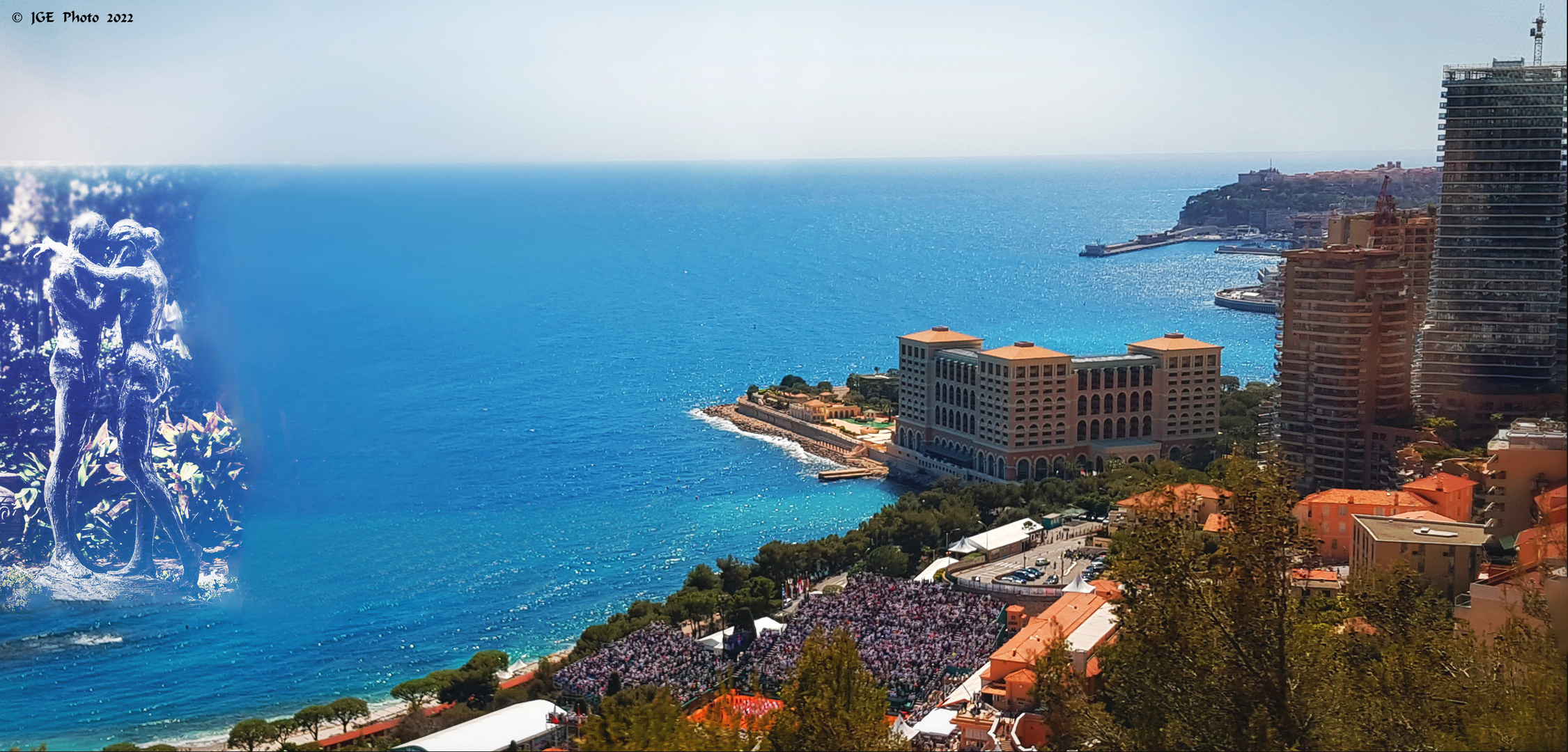 Blick auf den Country Club von Monaco