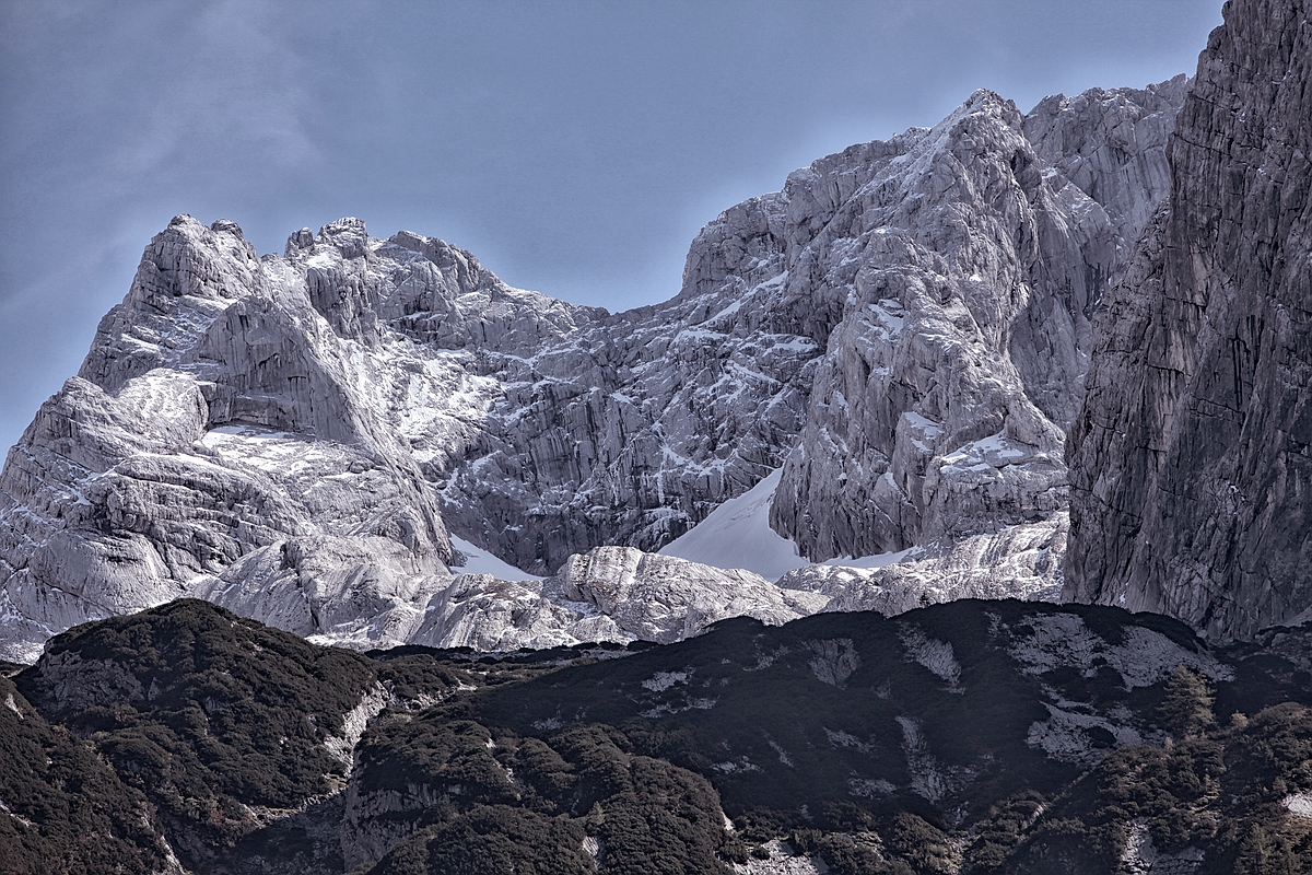 Blick auf den Dachstein