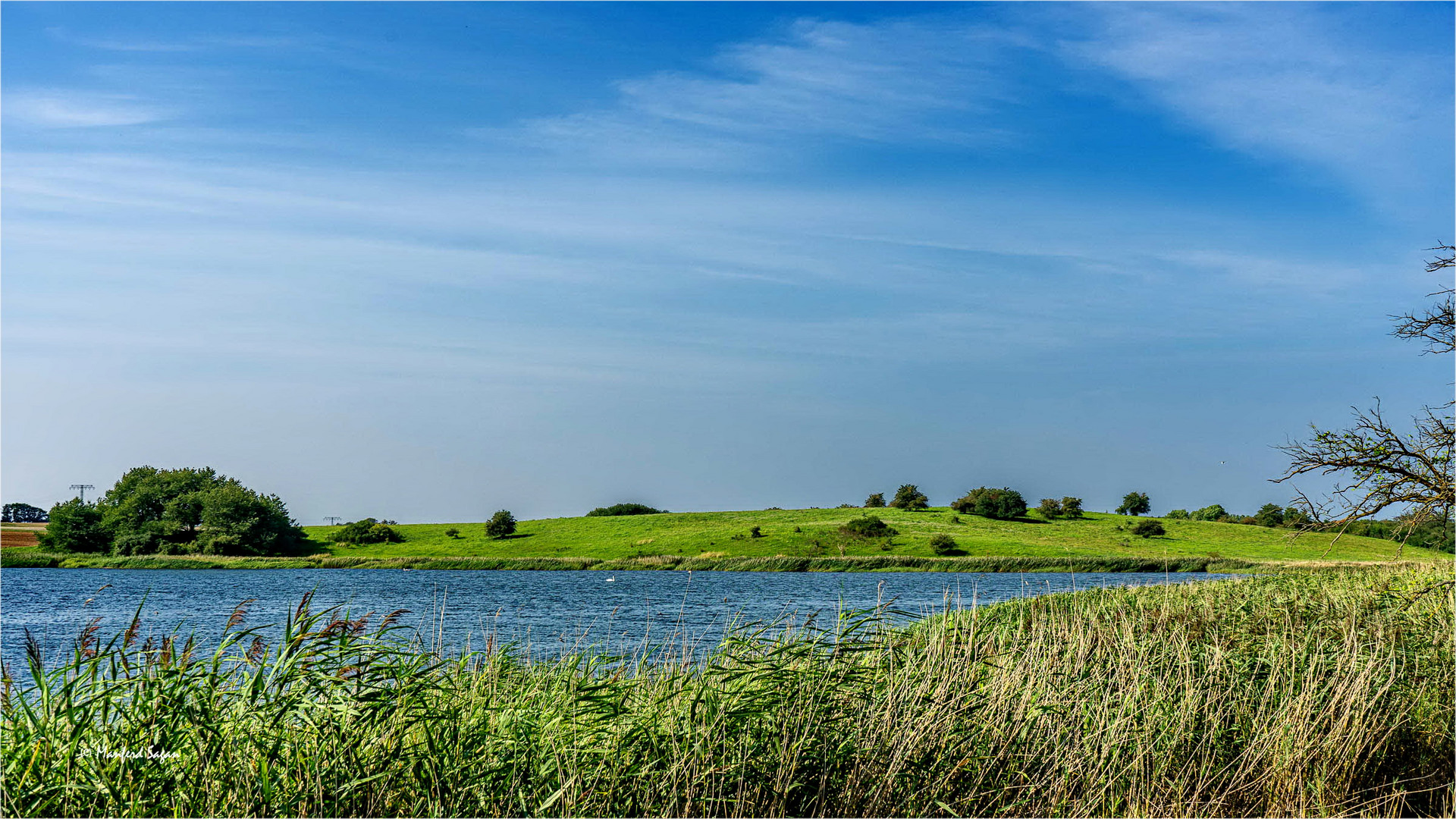 Blick auf den Deviner See... 