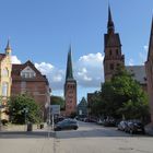 Blick auf den Dom zu Lübeck