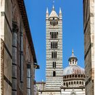 Blick auf den Dom zu Siena (Toscana)