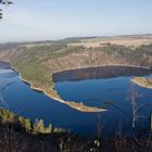 Blick auf den Drachenschwanz / Stausee Hohenwarte