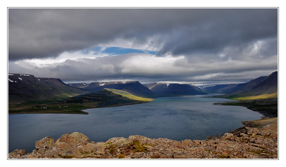 Blick auf den Dýrafjörður