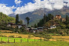 Blick auf den Drukgyel Dzong