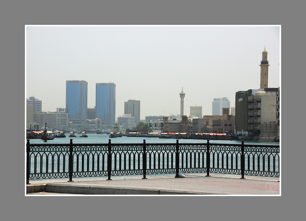 Blick auf den Dubai Creek