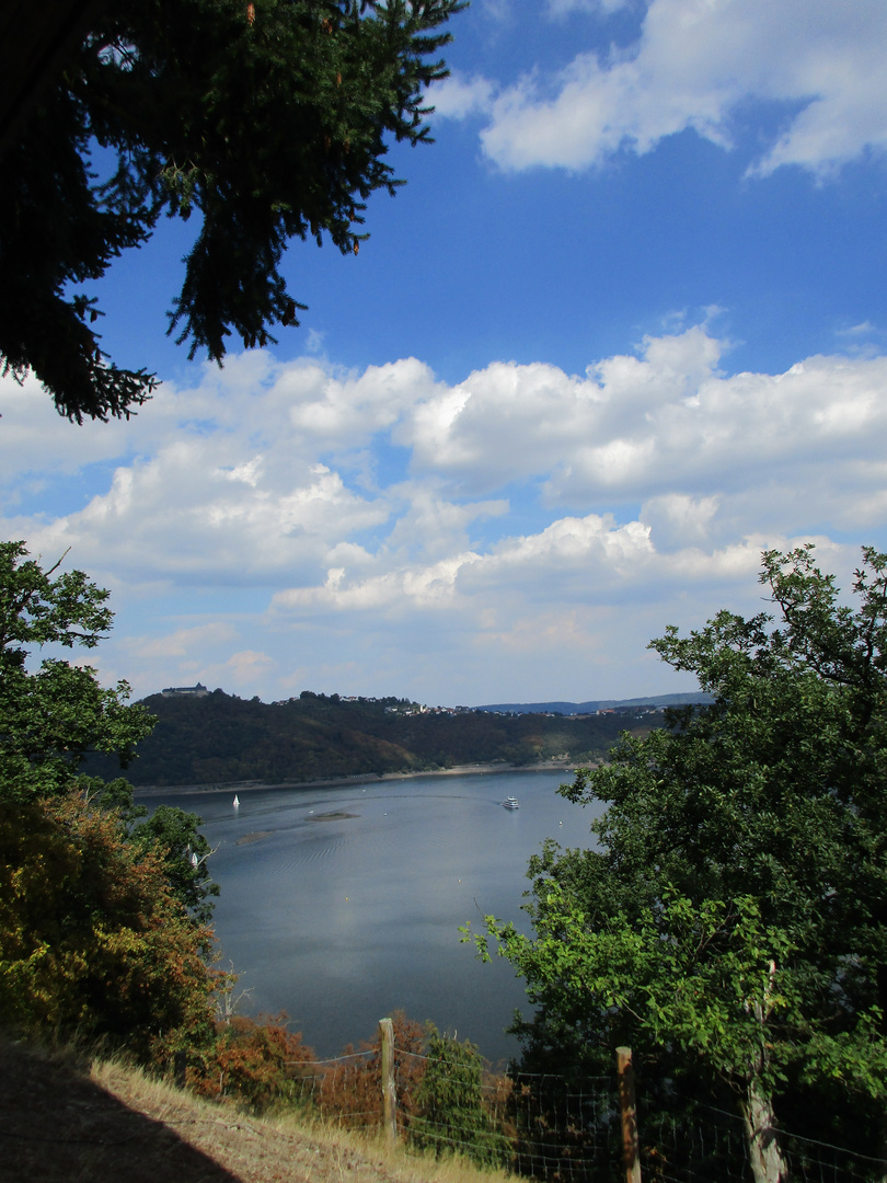 Blick auf den Edersee