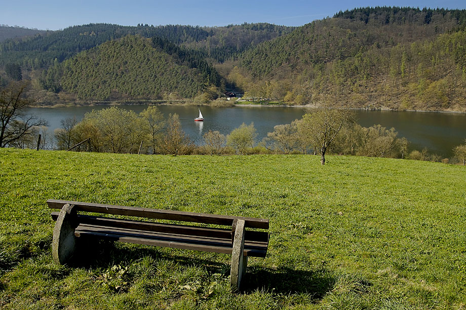 Blick auf den Edersee