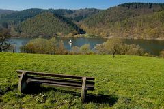 Blick auf den Edersee