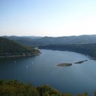 Blick auf den Edersee vom Schloss Waldeck