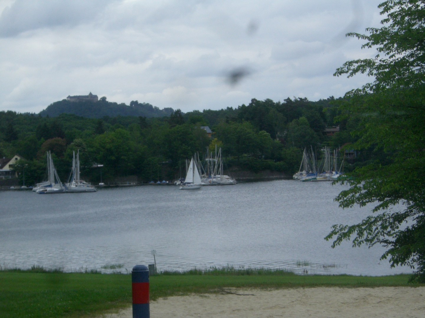 Blick auf den Edersee von Scheid