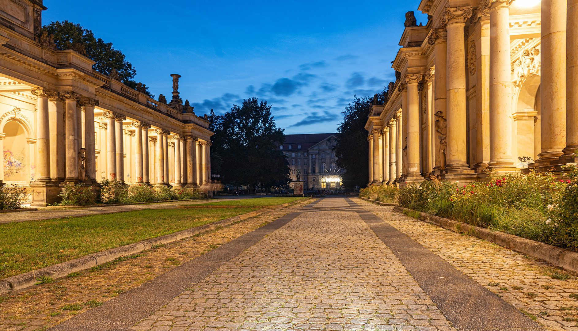 Blick auf den ehemaligen Volksgerichtshof