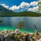 Blick auf den Eibsee