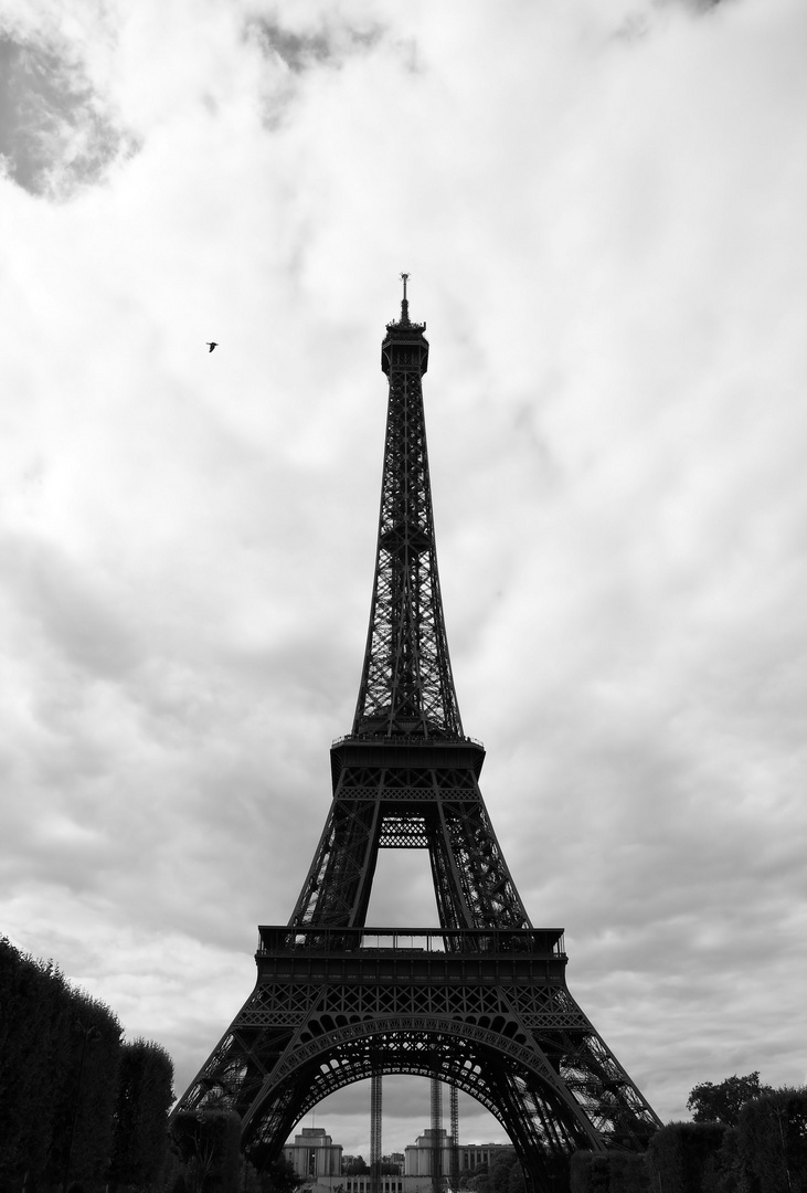 Blick auf den Eiffelturm