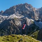 Blick auf den Elferkofel