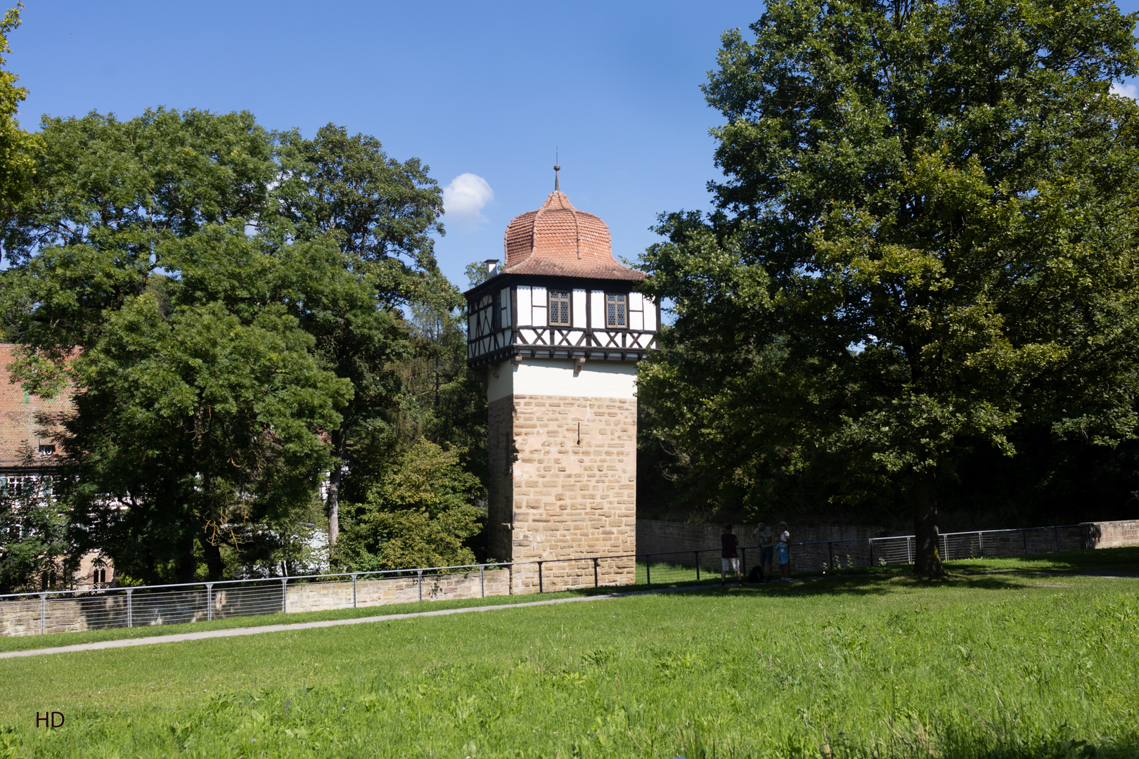 Blick auf den Faustturm