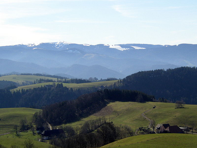 Blick auf den Feldberg