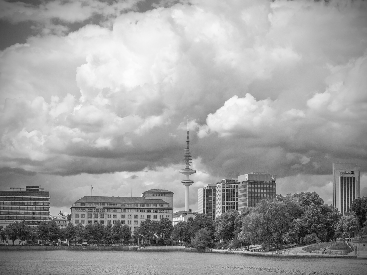 Blick auf den Fernsehturm