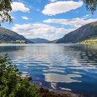 Blick auf den Fjord