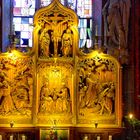 Blick auf den Flügelaltar in der Pfarrkirche St. Maria Magdalena, Goch