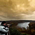 Blick auf den Fluss: Trieux