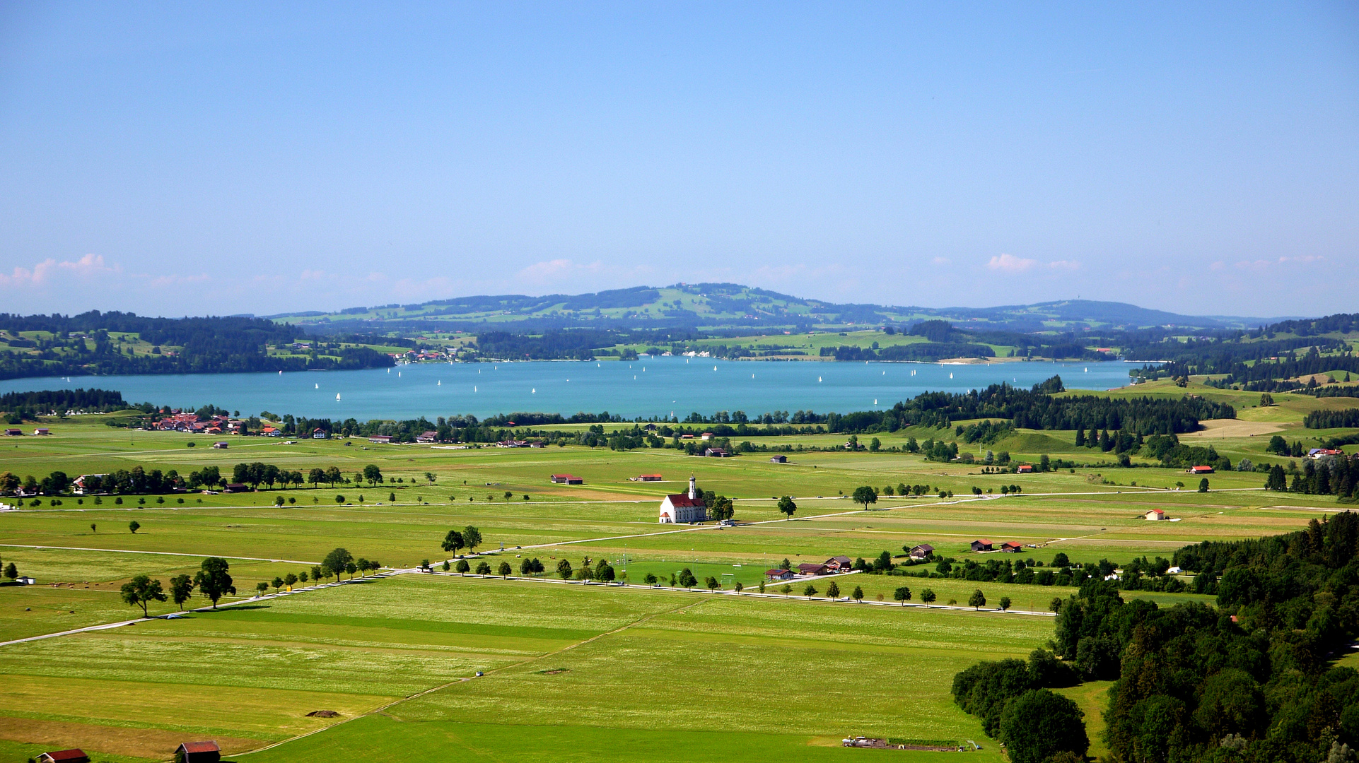 Blick auf den Forggensee 2