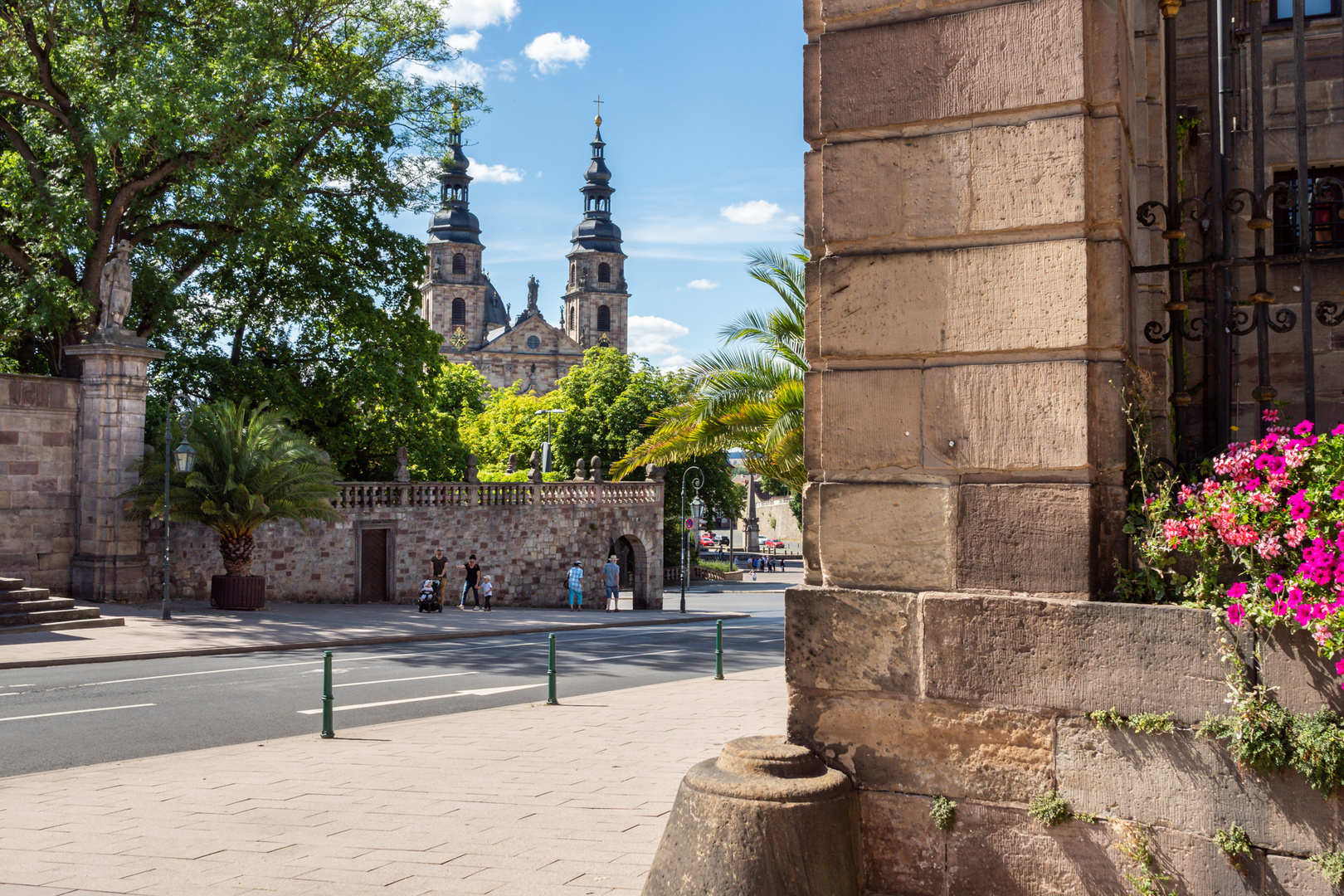 Blick auf den Fuldaer Dom