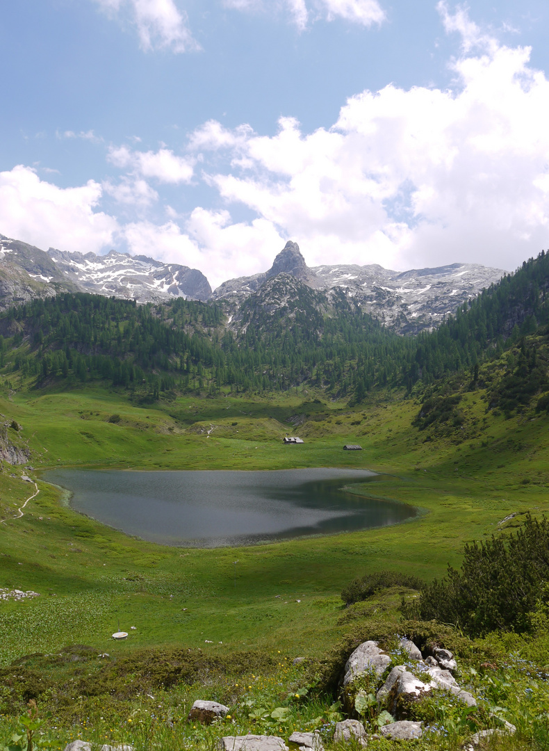 Blick auf den Funtensee