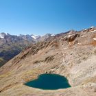 Blick auf den Gaislacher See (2.704 m)