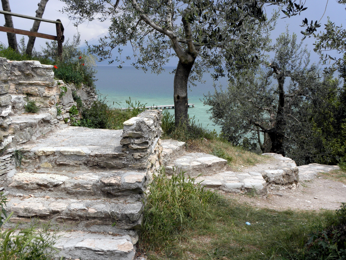 Blick auf den Garda See